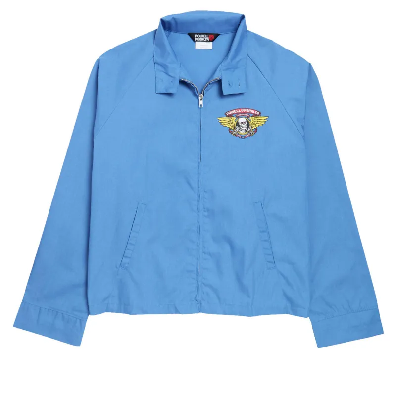 Powell-Peralta Winged Ripper Gas Jacket - Postal Blue sold by CCS