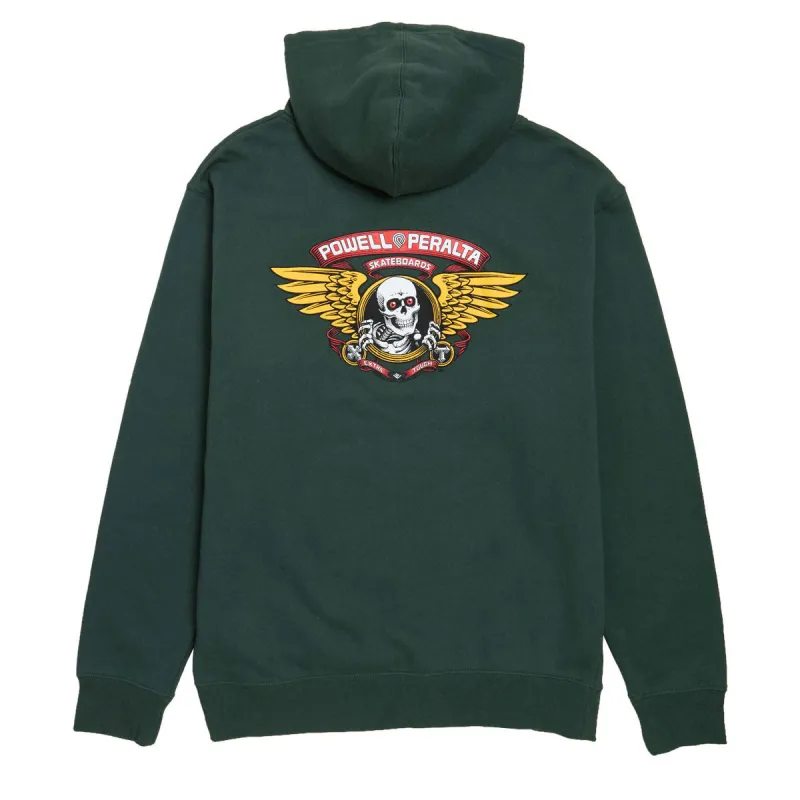 Powell-Peralta Winged Ripper Hoodie - Alpine Green made by Powell-Peralta