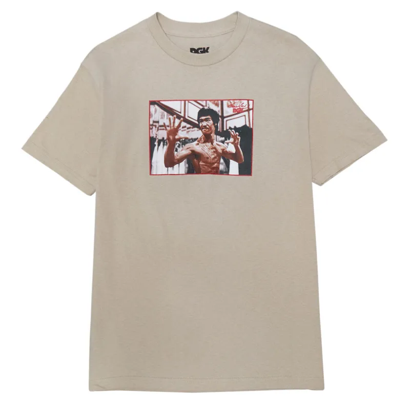 DGK x Bruce Lee Focus T-Shirt - Sand sold by CCS
