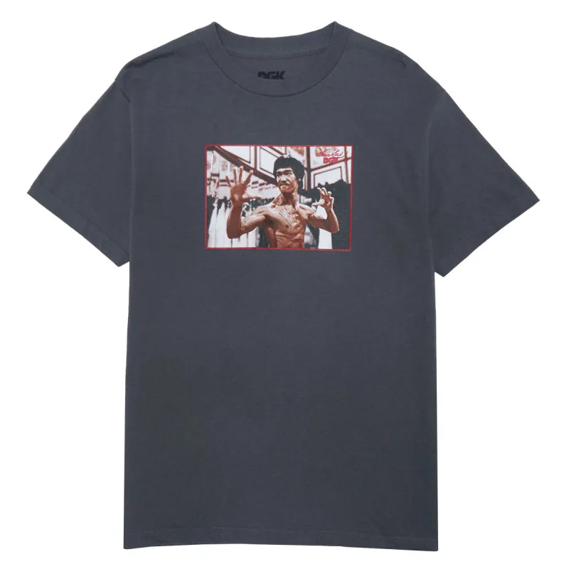 DGK x Bruce Lee Focus T-Shirt - Charcoal sold by CCS