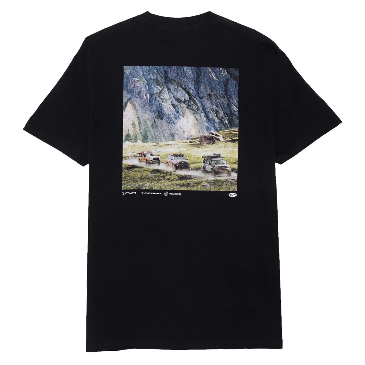 HUF x Toyota Trailhunter Convoy T-Shirt - Black sold by CCS product image thumbnail 2