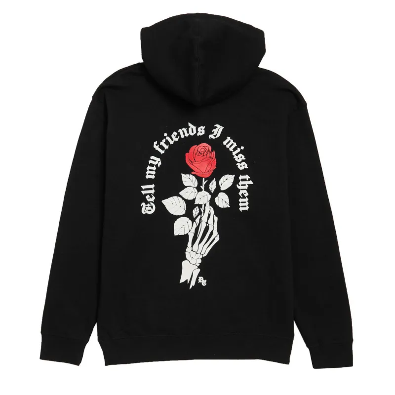 Designer Trash Tell Your Friends Hoodie - Black sold by CCS