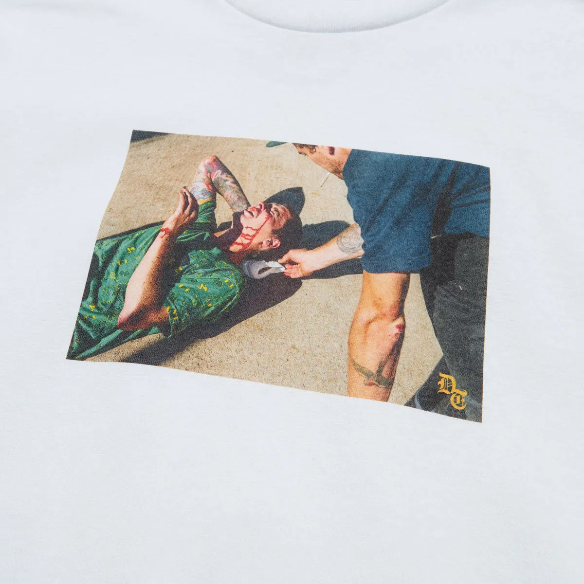 Designer Trash Wasted T-Shirt - White sold by CCS product image thumbnail 2