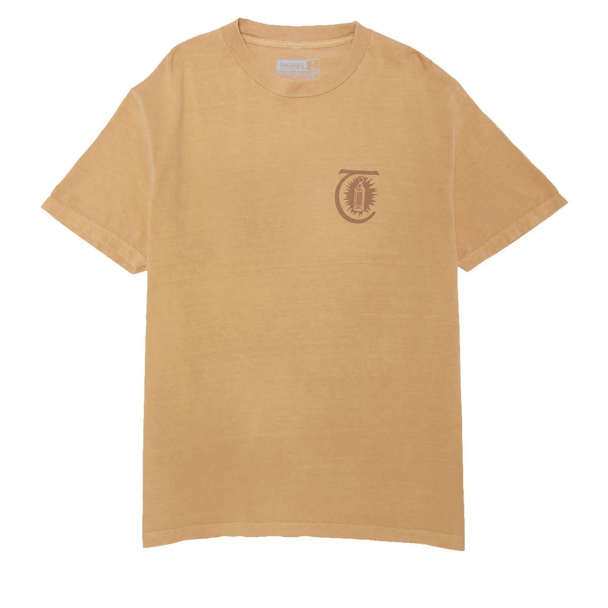 Theories Morning Star Garment Dyed T-Shirt - Mustard sold by CCS