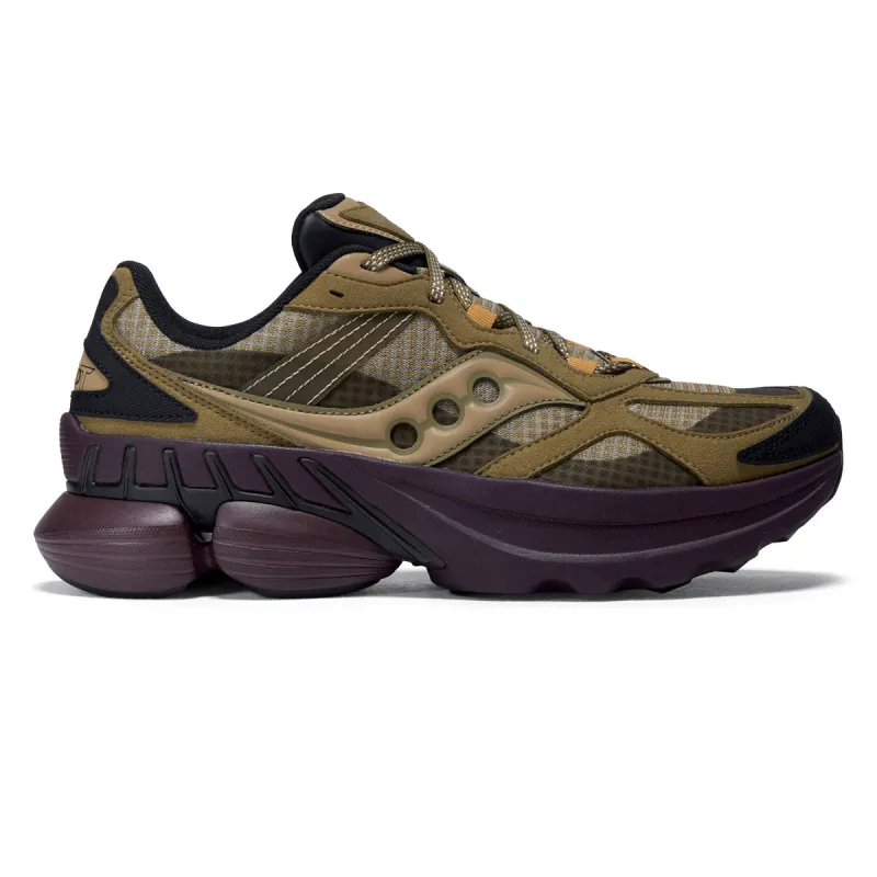 Saucony Grid NXT Shoes - Brown/Wine sold by CCS