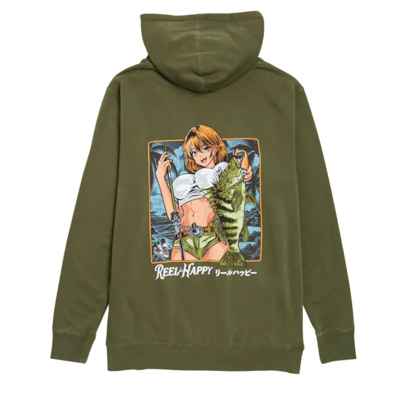 Reel Happy Hanten No Aru Hoodie - Pigment Army sold by CCS