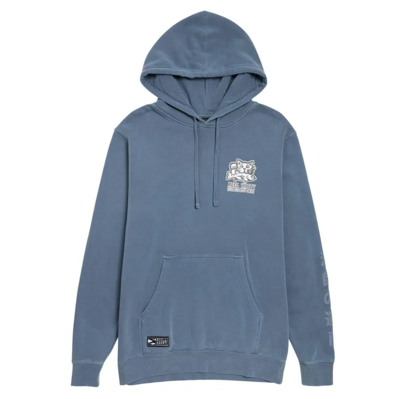 Reel Happy Masu Hoodie - Pigment Slate sold by CCS
