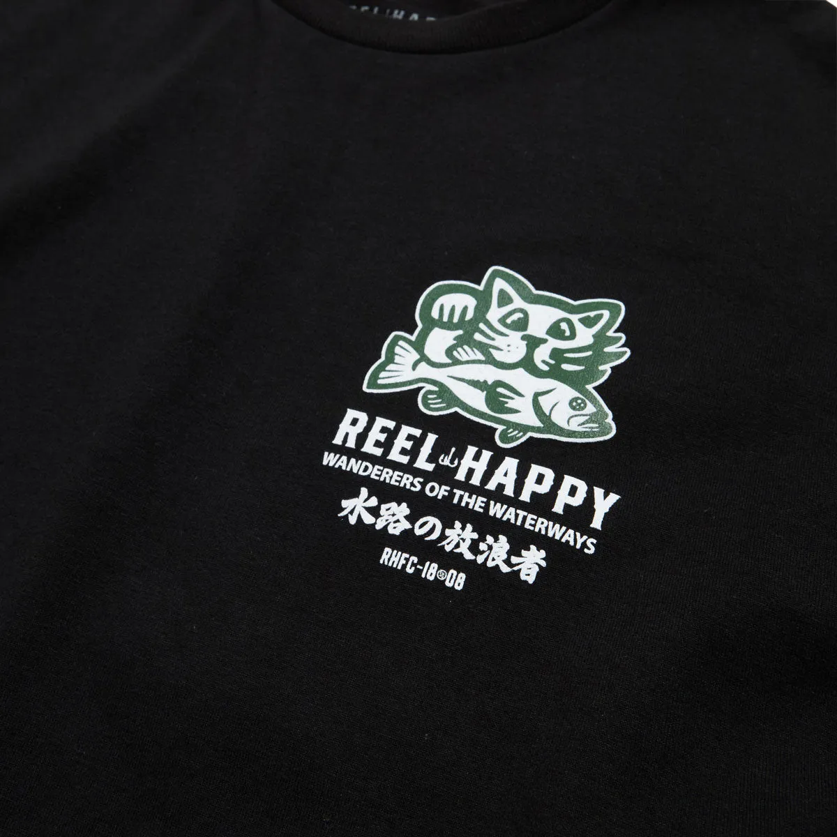 Reel Happy Hirame T-Shirt - Black sold by CCS product image thumbnail 3