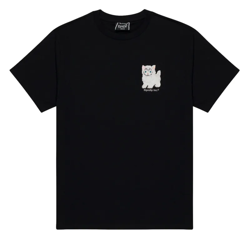 RIPNDIP Pet Me Im Cute T-Shirt - Black made by Ripndip