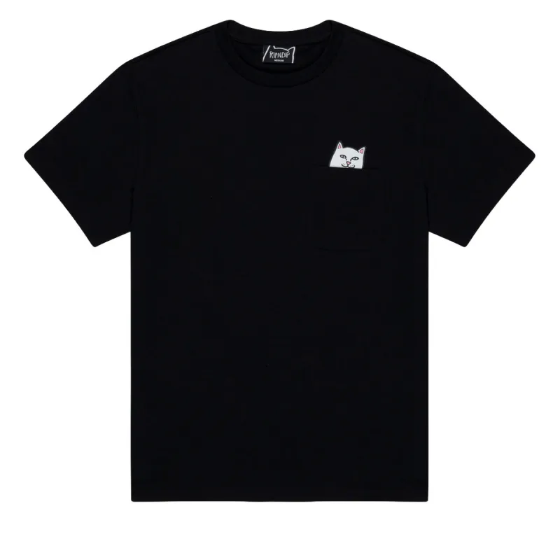 RIPNDIP Incepted Pocket T-Shirt - Black sold by CCS