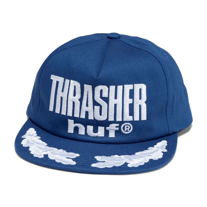HUF x Thrasher Aloha Hat - Blue made by HUF