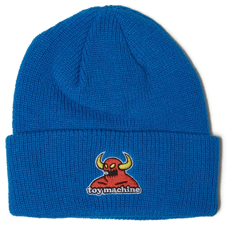 Toy Machine Monster Beanie - Blue sold by CCS
