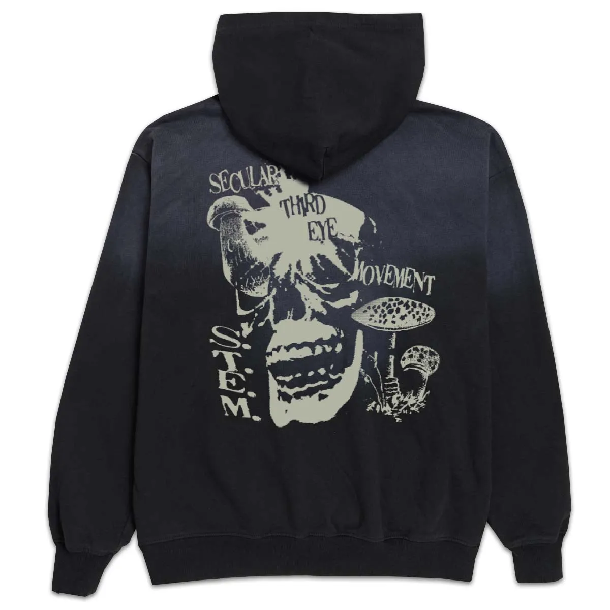 Sin Bin Uni Mushroom Hoodie - Black Fade sold by CCS product image thumbnail 2