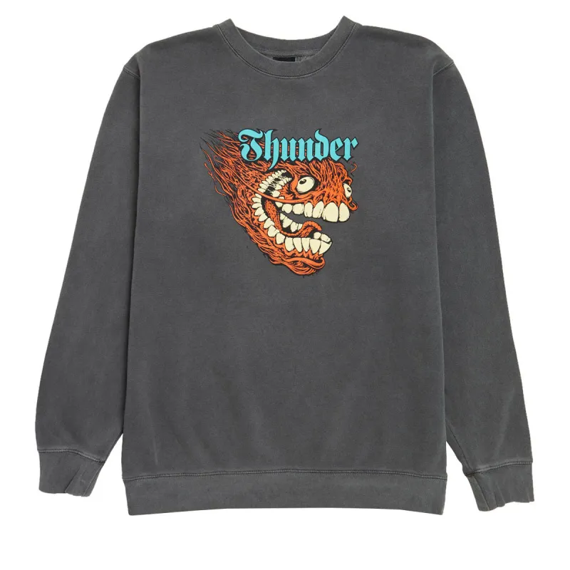 Thunder Screaming Grimple Sweatshirt - Pigment Black made by CCS
