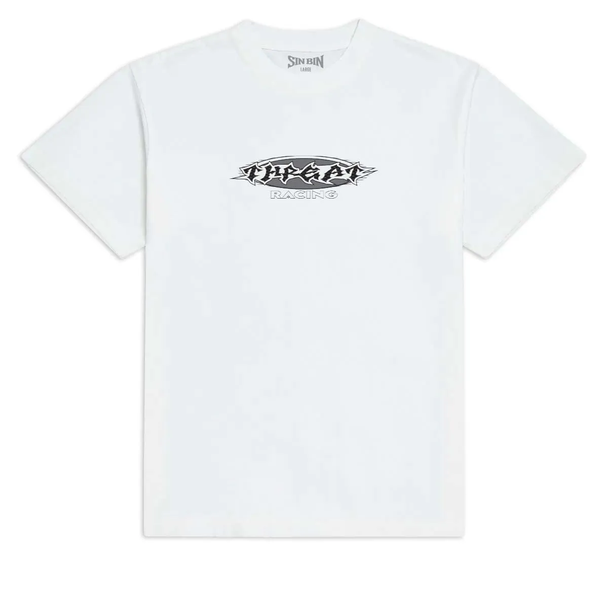 Sin Bin Sin Tracks T-Shirt - White sold by CCS
