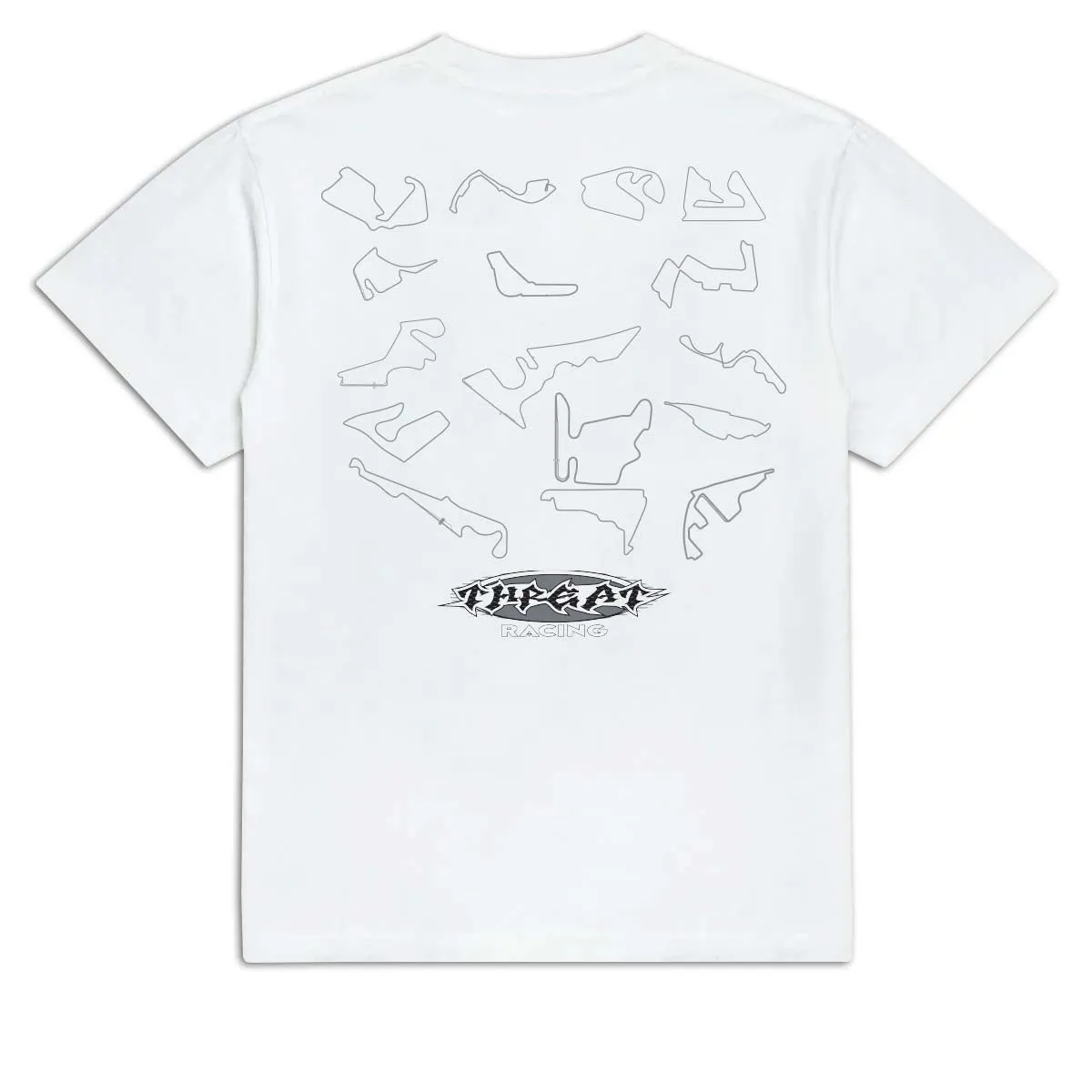 Sin Bin Sin Tracks T-Shirt - White sold by CCS product image thumbnail 2