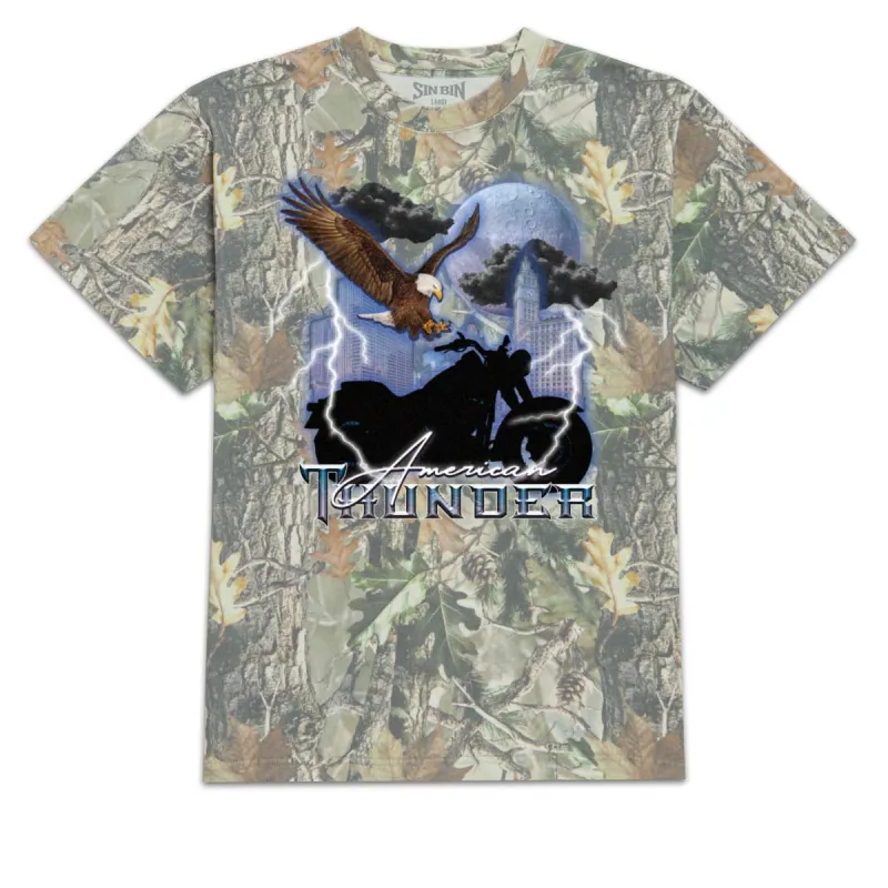 Sin Bin American Thunder T-Shirt - Camo sold by CCS