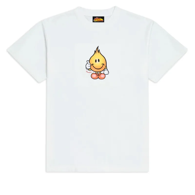 World Industries Classic Flameboy T-Shirt - Vintage White made by World Industries