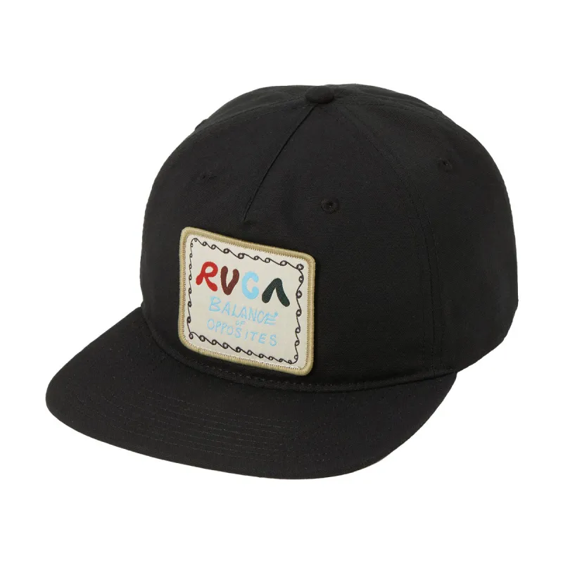 RVCA Mel G Snapback Hat - Black made by RVCA