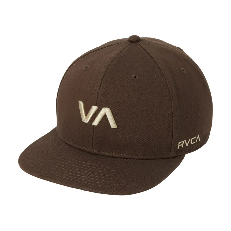 RVCA VA Infield Snapback Hat - Mocha made by RVCA