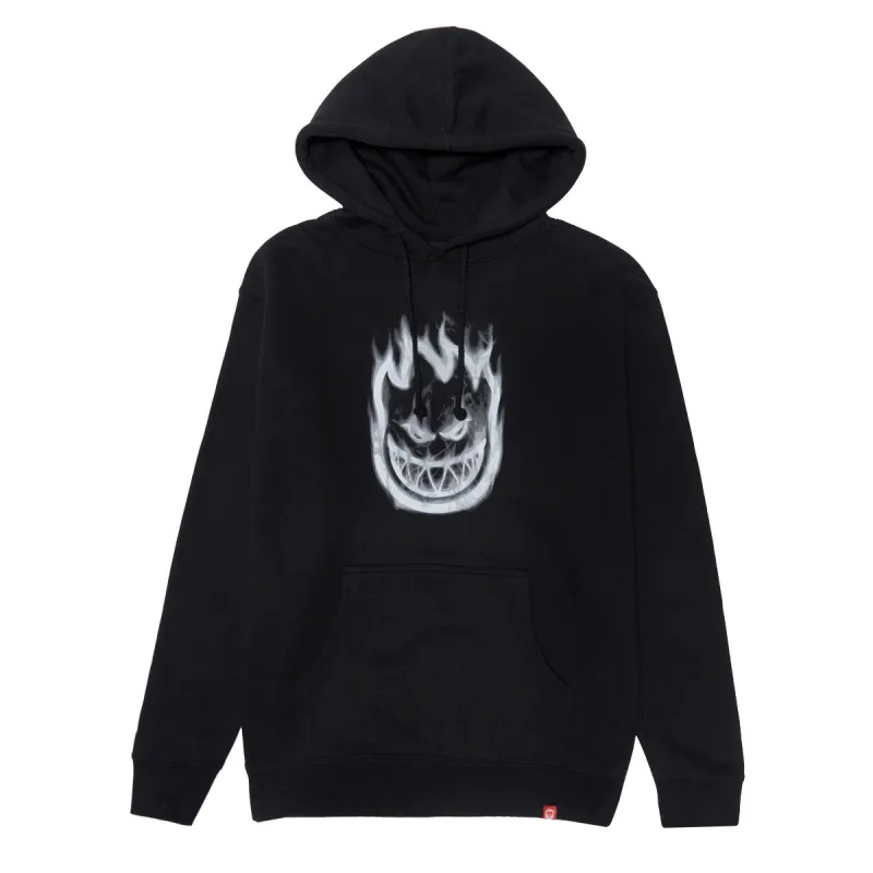 Spitfire Bighead Smoke Hoodie - Black/White sold by CCS