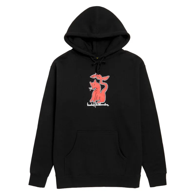 Krooked Kat Serpent Hoodie - Black/Red/White/Black made by CCS