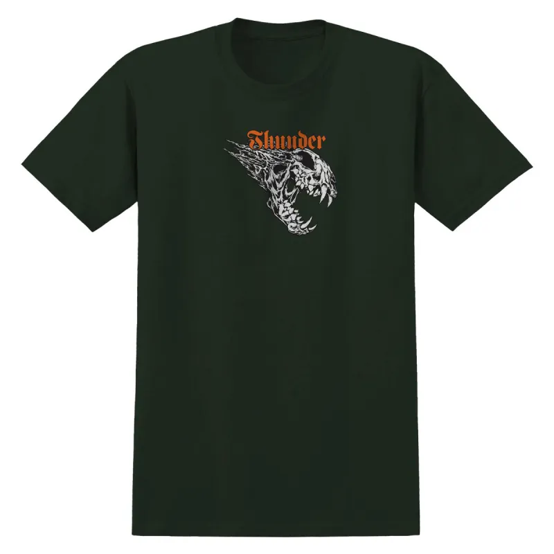 Thunder Screaming Banshee T-Shirt - Forest/Black/White/Orange sold by CCS