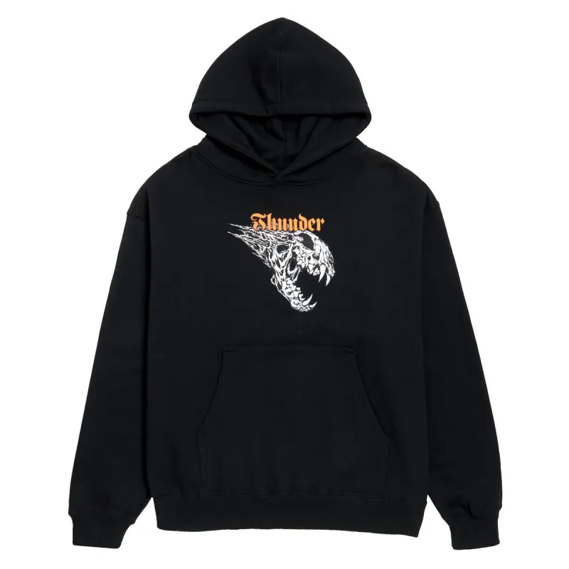 Thunder Screaming Banshee Hoodie - Black/Black/White/Orange sold by CCS