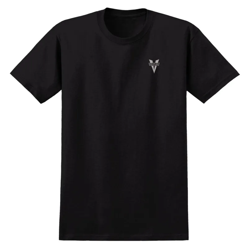 Venture Heritage Emb T-Shirt - Black/Cool Grey made by CCS