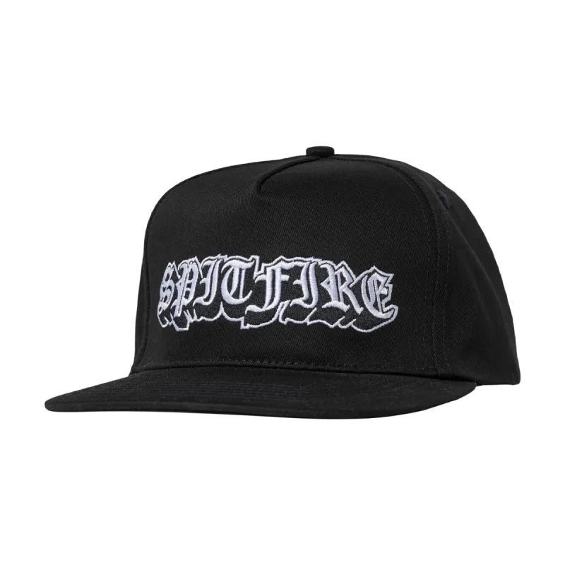 Spitfire Old E Drop Hat - Black/White made by CCS