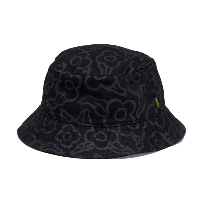 Krooked Flowers Hat - Black sold by CCS
