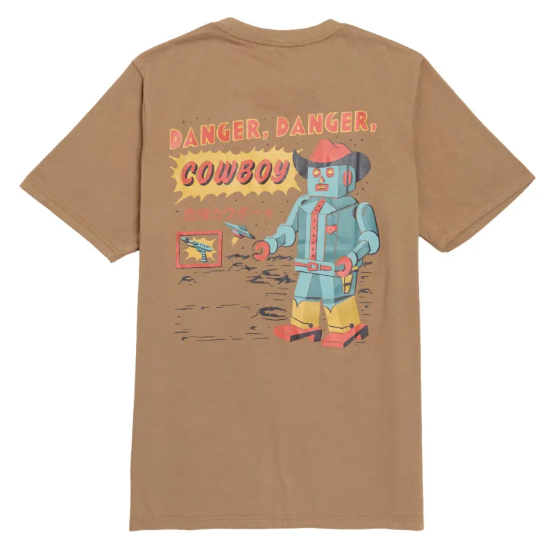 Sendero Danger Cowboy T-Shirt - Light Brown sold by CCS