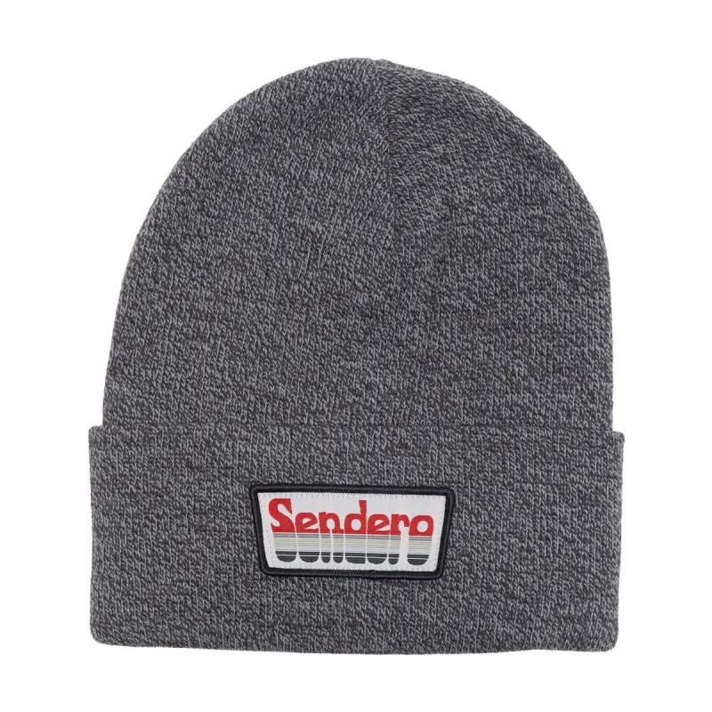 Sendero Santa Fe Retro Logo Beanie - Marl Gray sold by CCS
