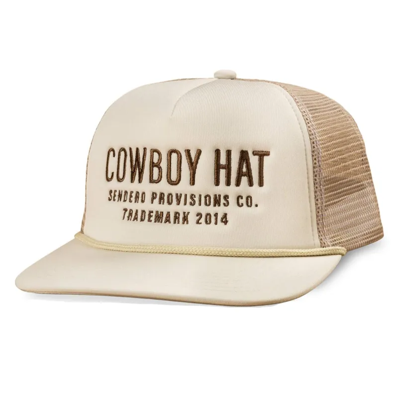 Sendero Cowboy Hat - Cream sold by CCS
