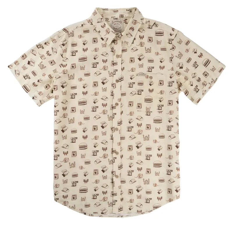 Sendero City Slicker Shirt - Hamburguesa Print sold by CCS