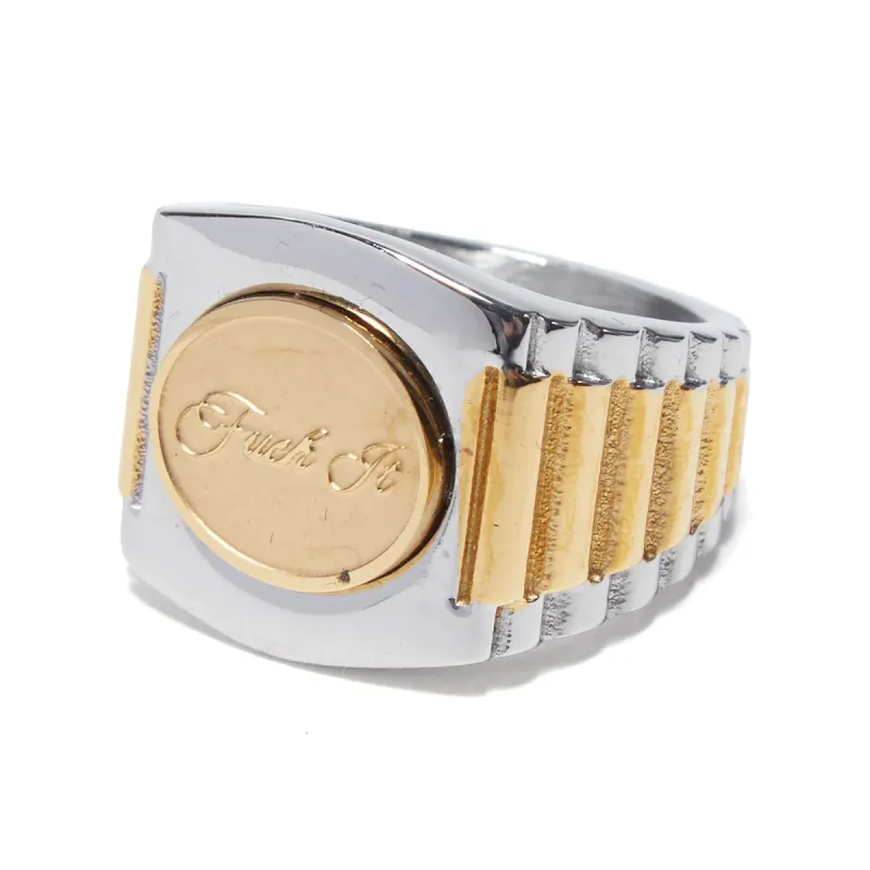HUF Worldwide Clothiers Ring - Gold sold by CCS