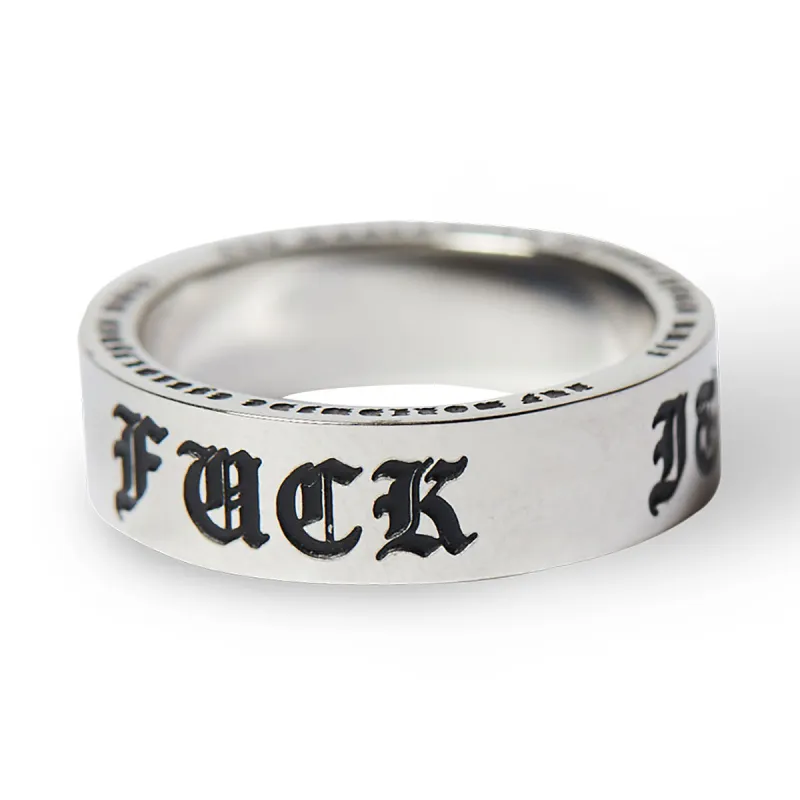 HUF Old E Ring - Silver sold by CCS