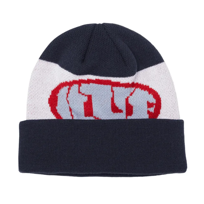 HUF Warped Cuff Beanie - Navy sold by CCS