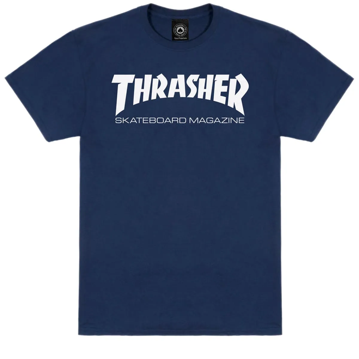 Thrasher Skate Mag T-Shirt - Navy/White sold by CCS