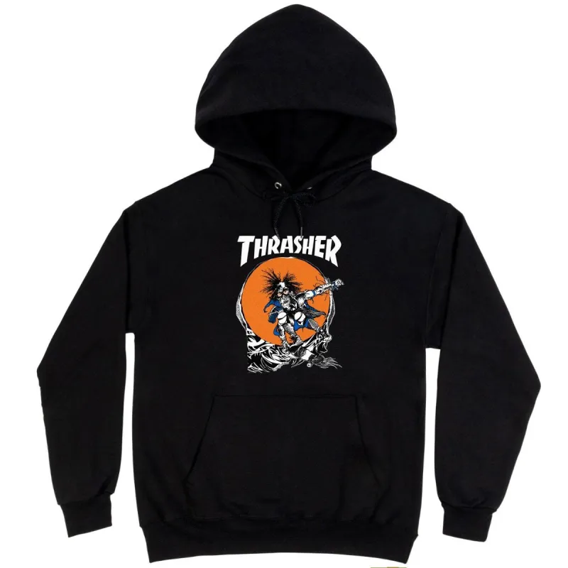 Thrasher Skate Outlaw Hoodie - Black sold by CCS