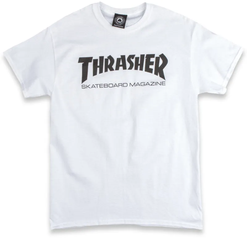 Thrasher Skate Mag T-Shirt - White sold by CCS