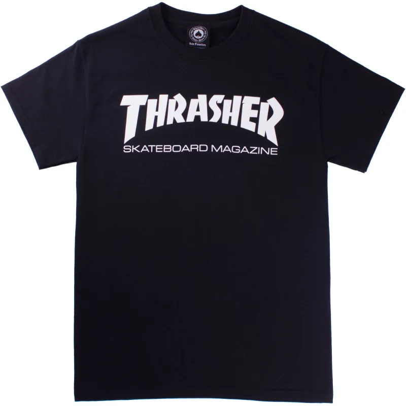 Thrasher Skate Mag T-Shirt - Black sold by CCS