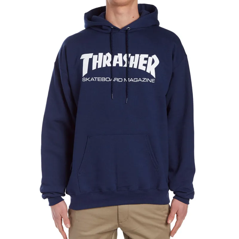 Thrasher Skate Mag Hoodie - Navy made by Thrasher