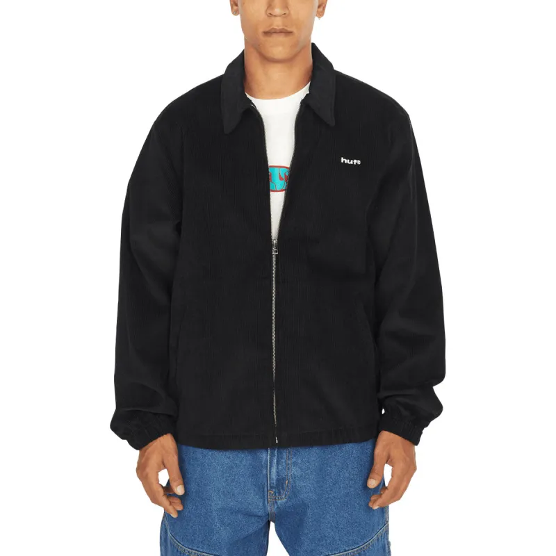 HUF 89 Corduroy Shop Jacket - Black sold by CCS
