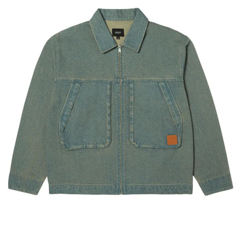 HUF Dresden Denim Work Jacket - Indigo Earth sold by CCS