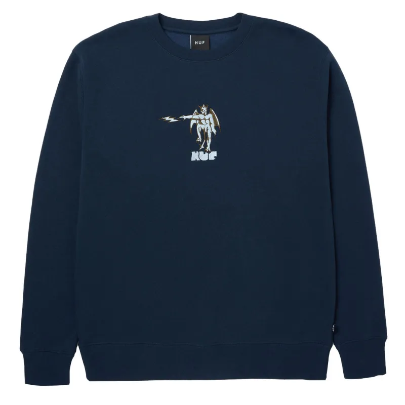 HUF Heavenly Sweatshirt - Navy sold by CCS