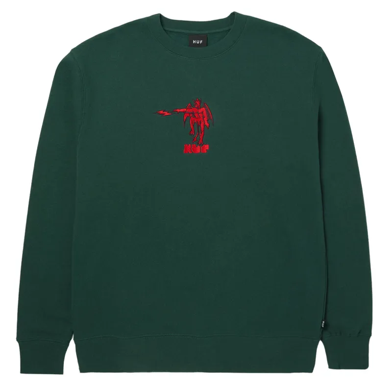 HUF Heavenly Sweatshirt - Forest Green sold by CCS