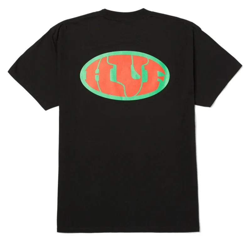 HUF Warped T-Shirt - Black made by HUF