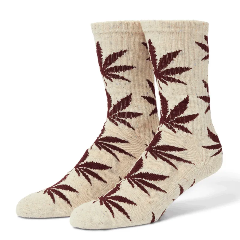 HUF Plantlife Speckled Socks - Cream sold by CCS