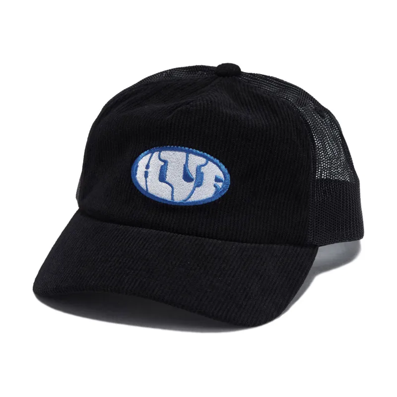 HUF Warped Trucker Hat - Black sold by CCS